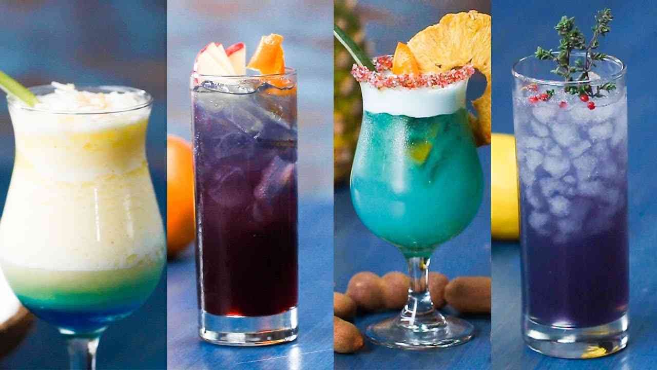 Ocean Breeze Blue Curaçao Cocktail — Tropical Color in a Glass - Drinks
